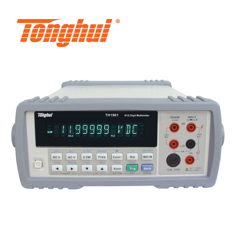 TH1961型六位半台式数字多用表 常州同惠直发 保修2年 现货