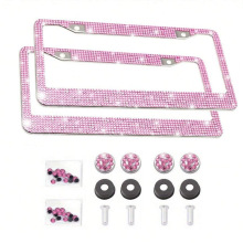 K 78155 Rhinestone car license plate frame ˮ���������Ƽ�