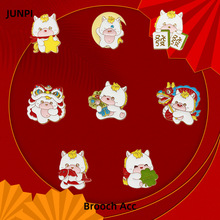马年胸针女可爱日系徽章新年卡通别针装饰创意百搭扣针书包包配饰