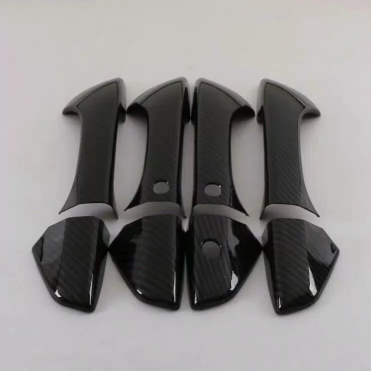 Подходит для 2008-2012 Accord Модифицированная специальная ручка украшения интеллектуальная дверная ручка из углеродного волокна защитная оболочка