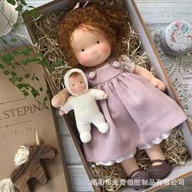 跨境直供热销华尔道夫手工毛绒玩偶儿童玩具 公仔娃娃BJD布偶娃娃