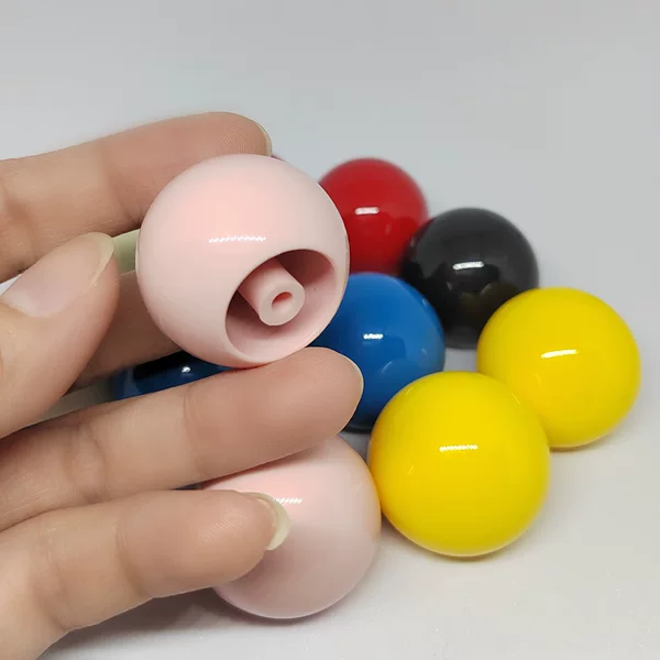 Dopamine Ball Uv Plated Round Bead Fruit Box Top Cover Tissue Box Clown Nose Drawer Handle Storage Decorative Accessories