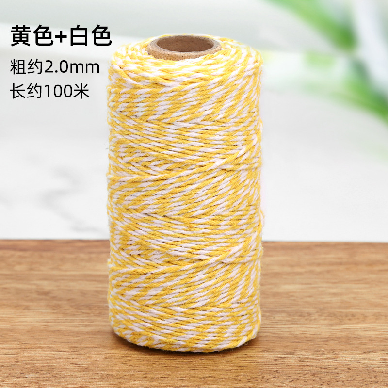 노란색과 흰색 1 큰 롤