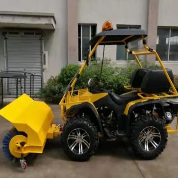 2023新款驾驶式扫雪车汽油双动力 多功能道路清扫除雪机