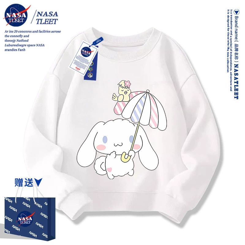 Autumn cartoon cute sweatshirt, oversize