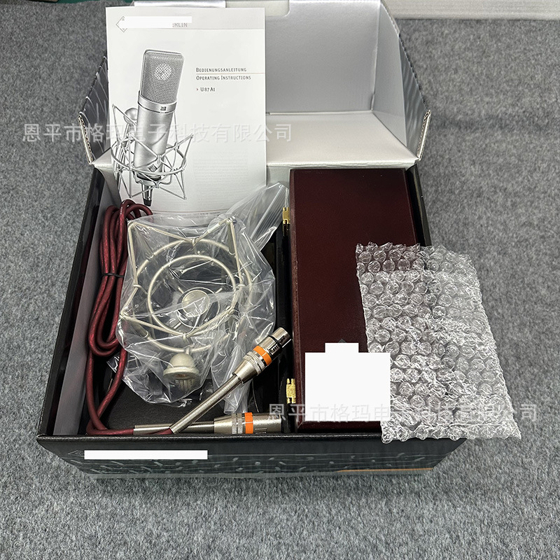 U87Ai Wired Microphone, Condenser Microphone, Large Diaphragm, In-Stock, Dedicated for Ktv Live Streaming