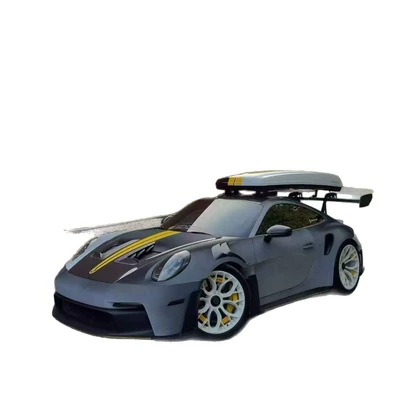 Eclipse Black Gradient Color Changing: Car paint protective film