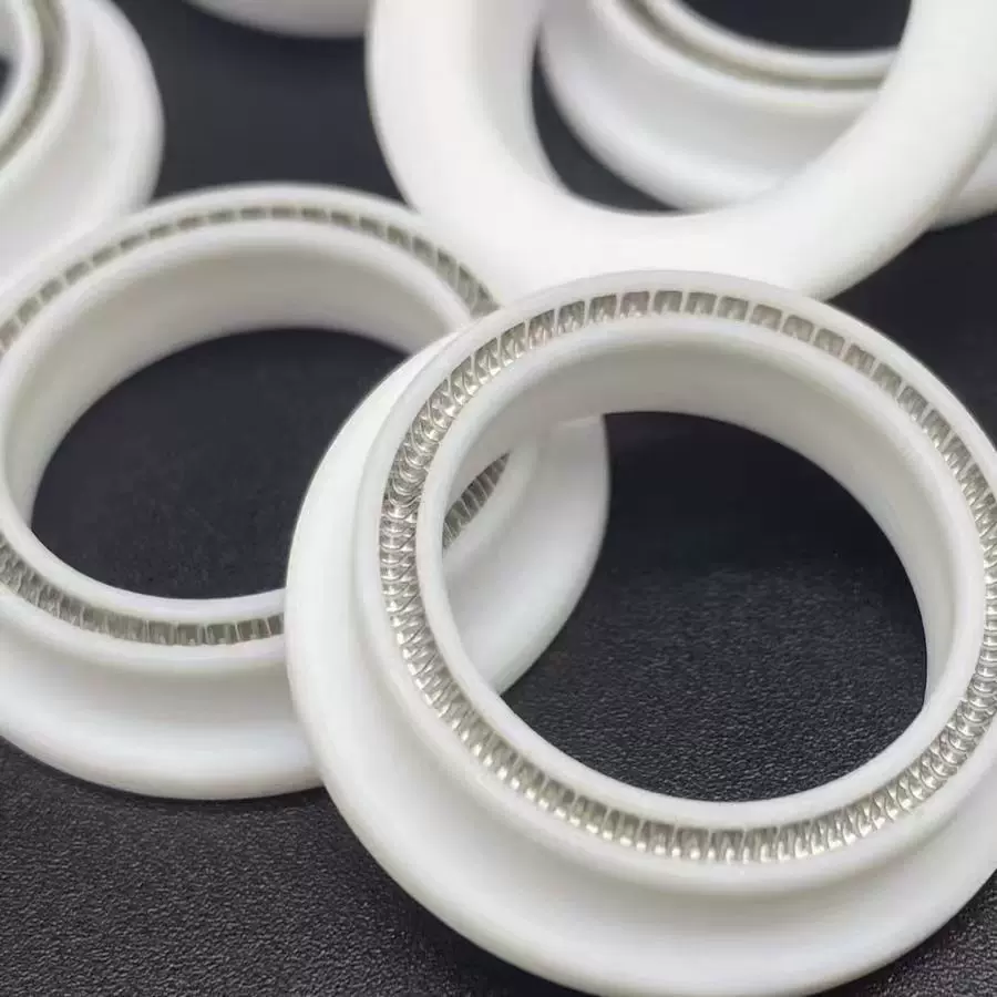 批发外向旋转泛塞封耐磨聚四氟乙烯唇形油封TPFE轴封机械密封件