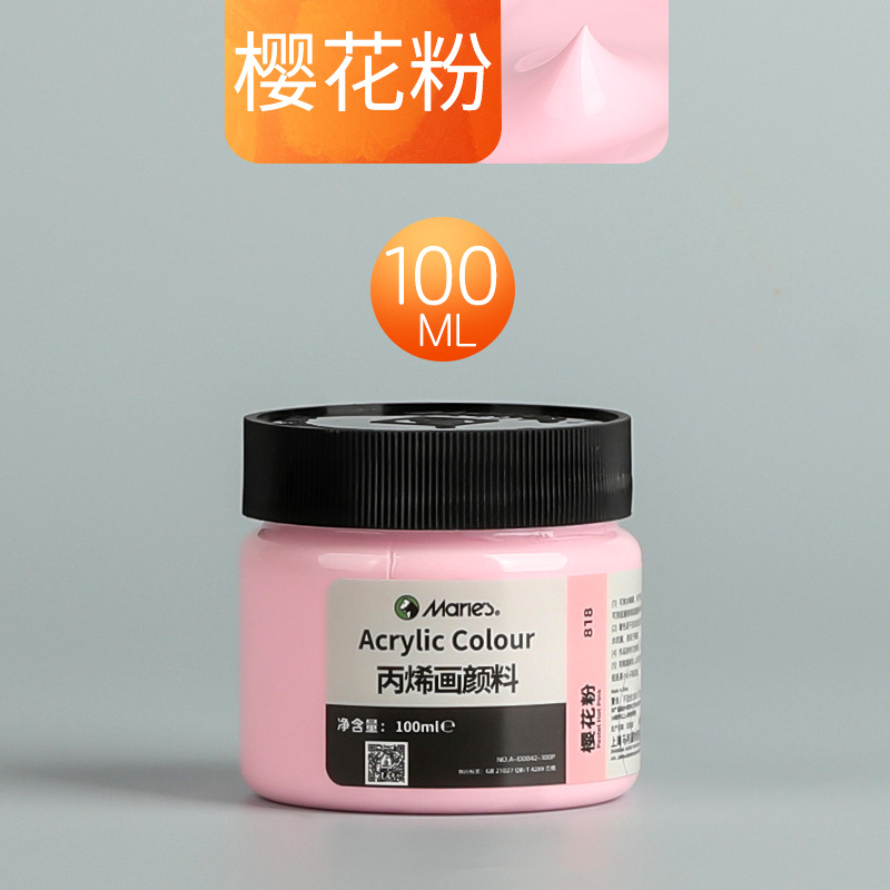 Malee conjunto de pinturas de propileno pintado