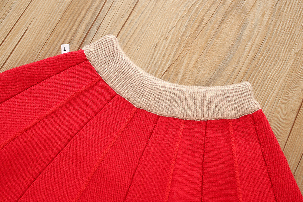 Children's Sweater 2022 Autumn/Winter New Korean Small Fragrance and Western Style Knitted Two Piece Set for_voghion.com