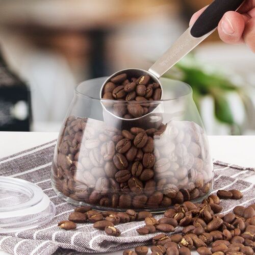 304 stainless steel measuring spoon 10g coffee bean fruit powder spoon sugar spoon milk powder spoon roasted coffee spoon measuring spoon 30ml