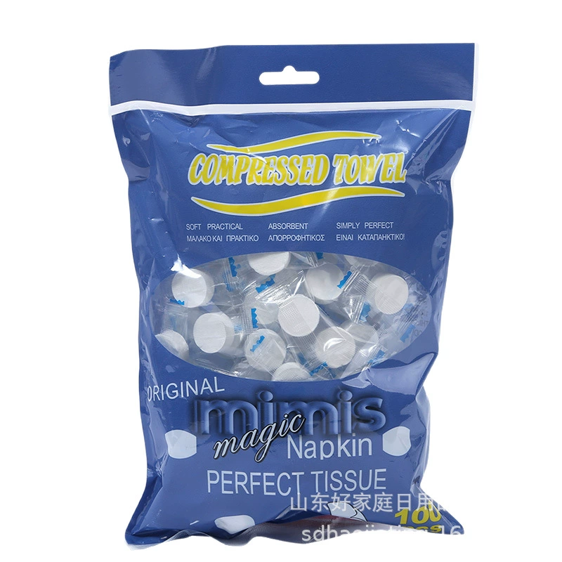 Handheld towel, disposable wet wipes for face washing, increased thickness
