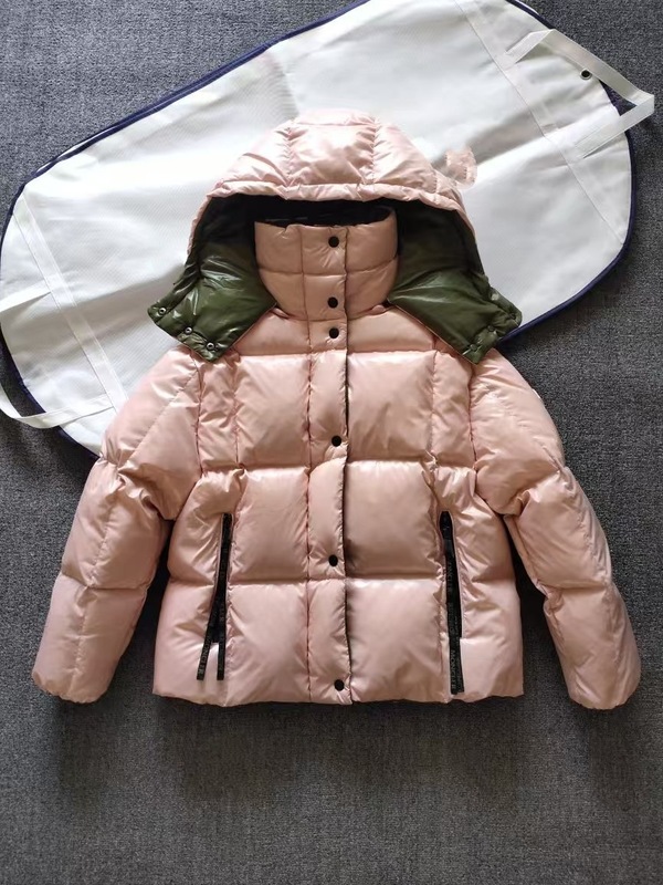 欧货MO家羽绒服短款女2025冬季新款连帽白鸭绒面包服保暖加厚外套|undefined