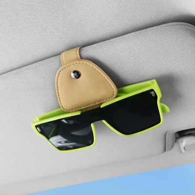 Visor Glasses Clip Car Glasses – Car Glasses Clip/Bill Clip - type-c-glasses-clipbeige-1-piece