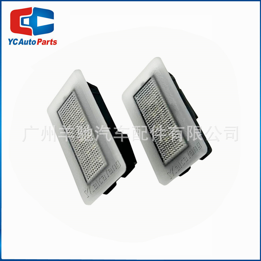 Aplicable a Tesla Model X S 3 Piésil Luz delantera y trasero Luz de bienvenida LED Luz de puerta