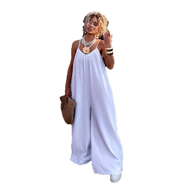 2026 transfronterizo Amazon AliExpress nuevo abrigo de cabina de damas con la espalda descubierta ropa casera suelta combinación de pantalones image 6