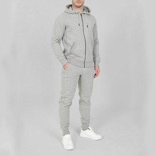 2024 new solid color classic zipper casual fashion sweater hoodie suit in stock wholesale