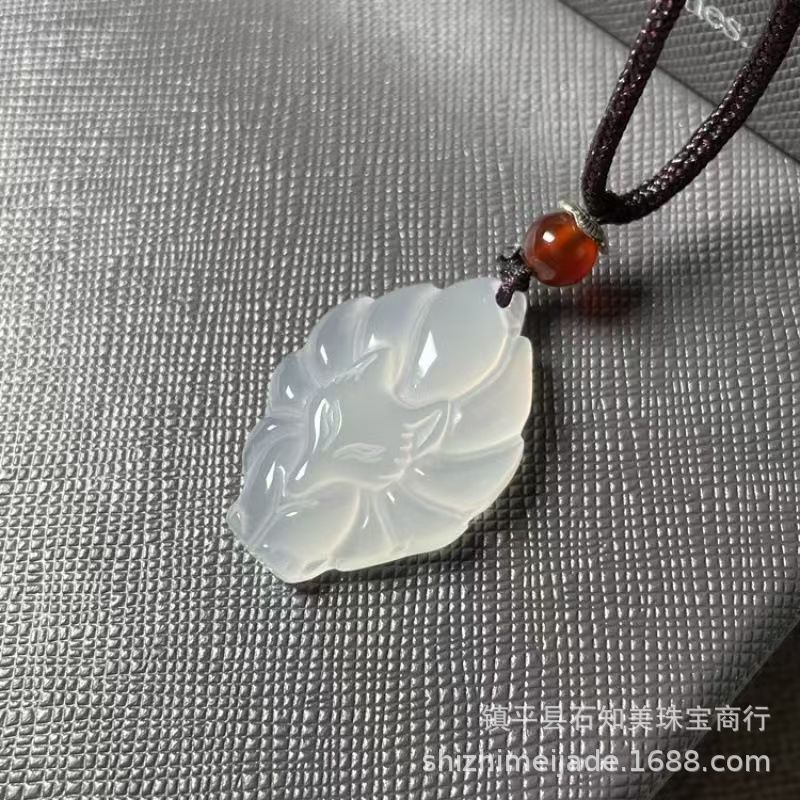 氷玉白玉弥勒仏玉ペンダント男女兼用瑪瑙祥雲ロック貔貅各種ペンダント在庫直販|undefined