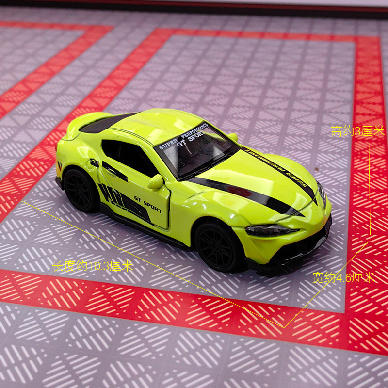 爆品1:43仿真回力合金车模型抓娃娃机儿童礼物蛋糕摆件玩具车批发|undefined