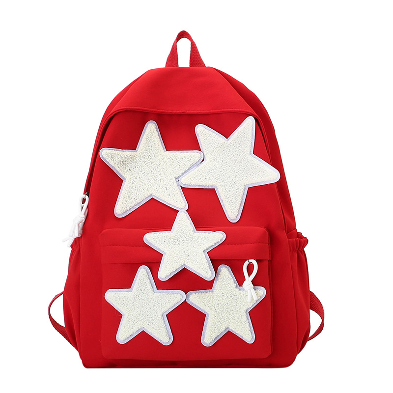 Mochila Escolar de Gran Capacidad para Estudiantes de Nylon Impermeable y Ultraligera para Educación Escolar