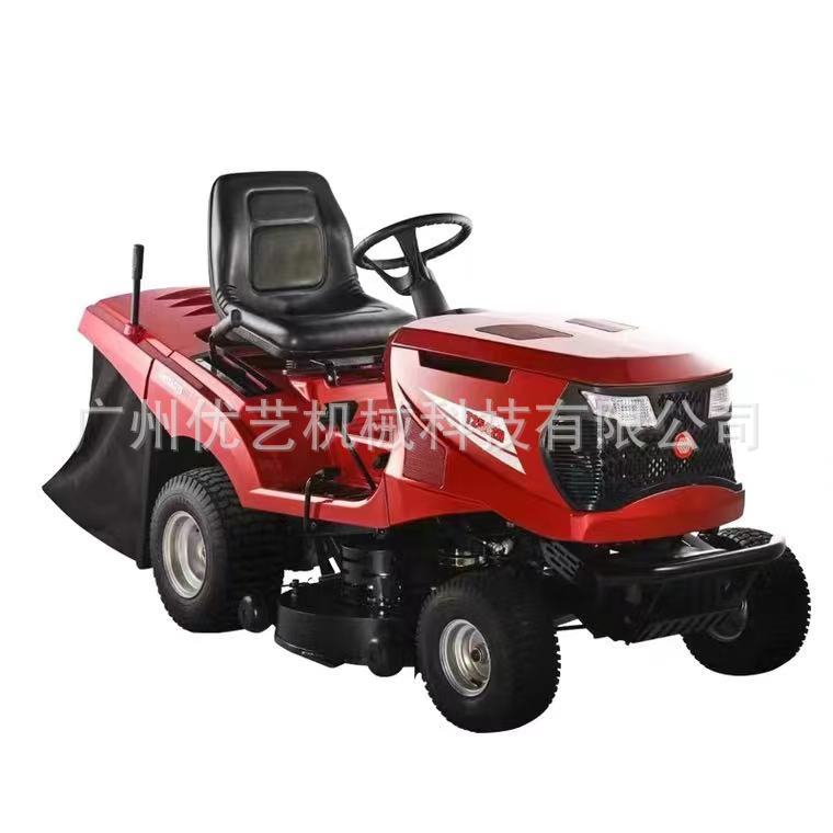 沃得T2442N坐骑式草坪车大马力后排草除草机体育场高尔夫球场园林