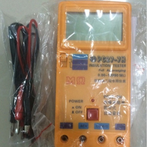 PC27-2H 数字式自动量程绝缘电阻表/兆欧表 表头