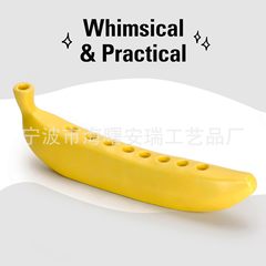 国境を越えたアマゾンの創造的な面白い新しい携帯型バンアナ・キャンドルホルダーバナナのテーマ燭台