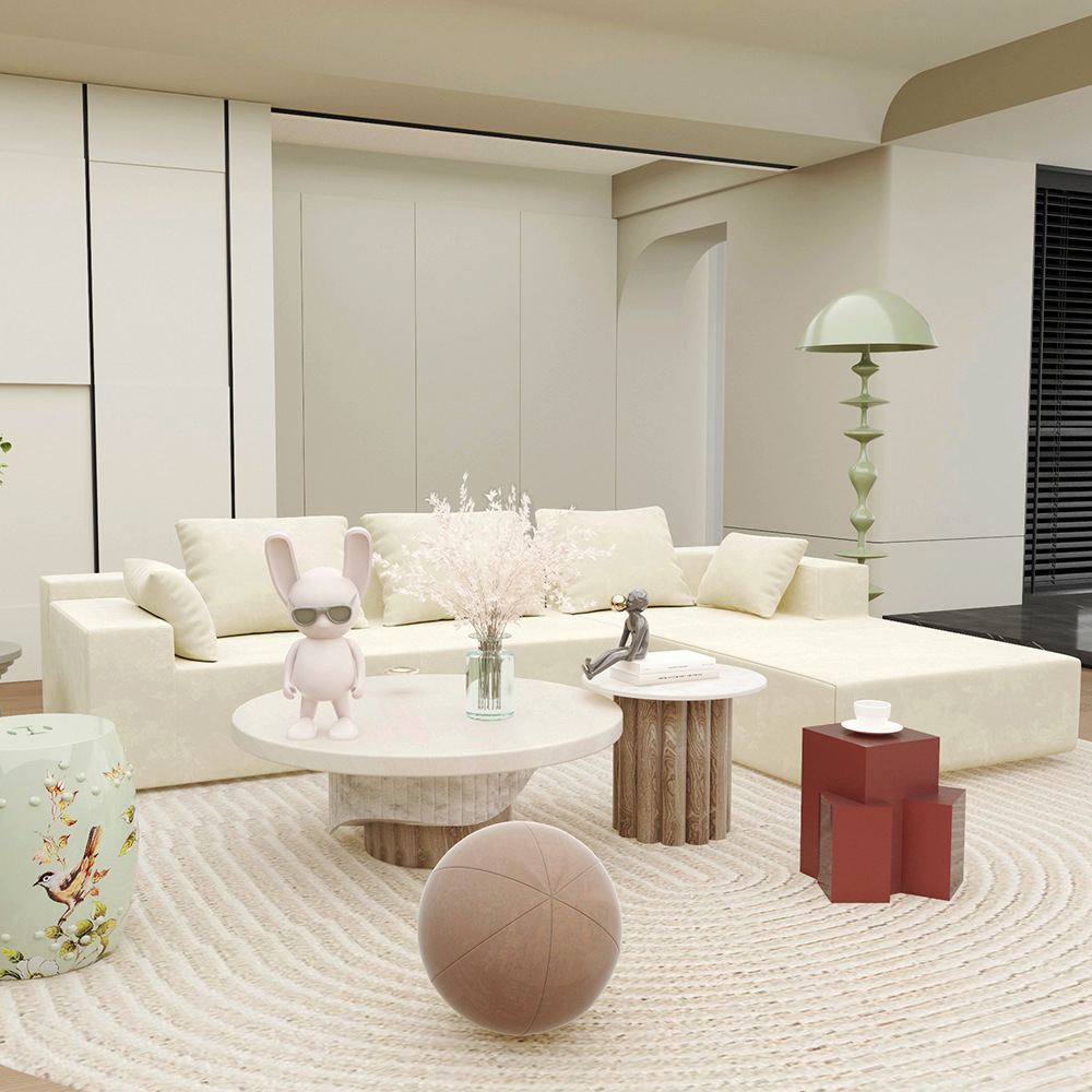 Nuevo Sofá Modular de Esponja Transfronterizo, Sofá Cama Creativo para el Hogar, Combinación de Sofás KE, Venta al por Mayor