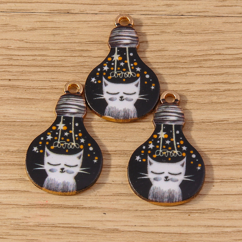 10 ピース/パック新しいファッション動物ジュエリーアクセサリー diy 蝶パンダブレスレットネックレスキーホルダーペンダントペンダント|undefined
