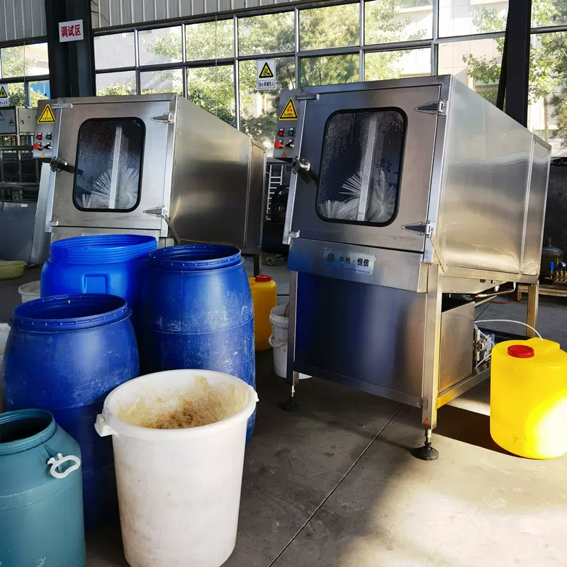 化工颜料新材料周转桶刷桶清洗机械设备多用途刷桶除垢工业刷桶机