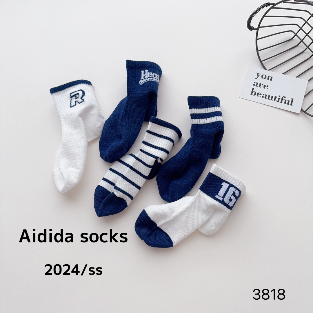 Love Tick New Children's Socks Tennis Socks Boys Socks Girls Socks Spring Summer New