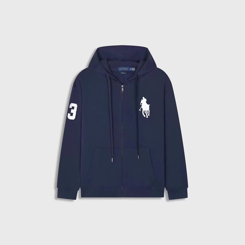 Ralph Lauren Hooded Sweatshirt for Men with Embroidered Logo, Spring and Autumn Style, Fleece Jacket with Long Sleeves Ralph Lauren Hooded Sweatshirt for Men with Embroidered Logo, Spring and Autumn Style, Fleece Jacket with Long Sleeves