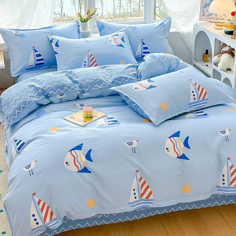 100 cubierta de edredón de algodón 150x180x200x230 cubierta de edredón de algodón 160x210 edredón de una persona 1.5