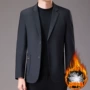 男士中年保暖商务西服