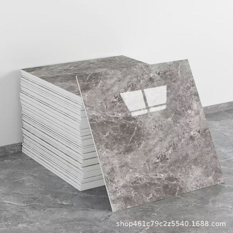 跨境外贸仿大理石鎏金3d瓷砖贴墙面翻新装饰贴纸防油防水墙纸自粘|undefined