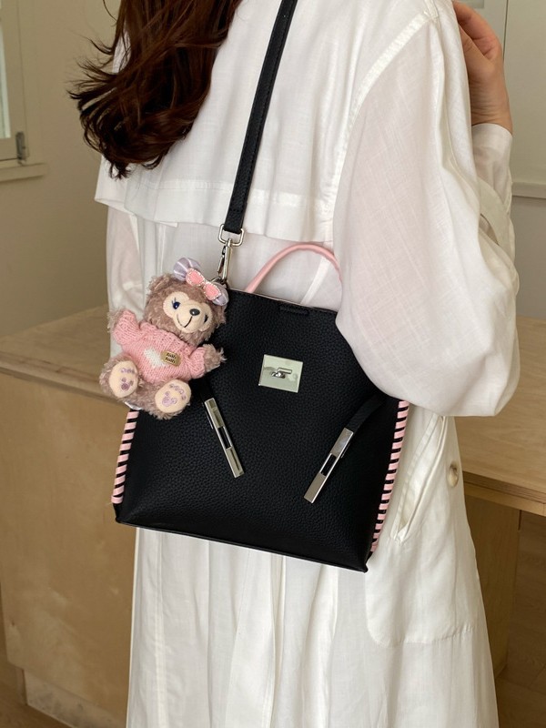 Bolso para mujeres 2026 nuevo estilo de alta calidad de moda tejida bolsa de mano alta textura versátil de viaje mochila de hombro