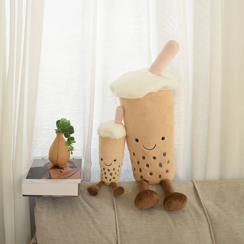 Nordic Fun and Creative Milk Tea Plush Toys, Cute Pillows, Dolls, Gifts for Men and Women, Wedding Throw Dolls, Wholesale Nordic Fun and Creative Milk Tea Plush Toys, Cute Pillows, Dolls, Gifts for Men and Women, Wedding Throw Dolls, Wholesale