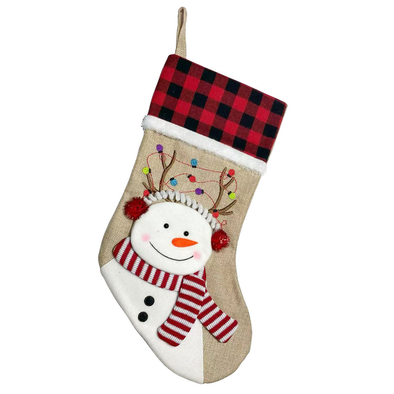国境を越えたクリスマス靴下クリスマス装飾品クリスマスナイフフォークセットクリスマスプレゼント袋クリスマスツリーストラップ|undefined