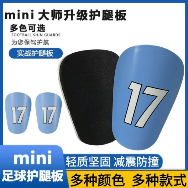 Football Shin Guards with Player Numbers for Adults and Children, Insert-Type Sports Training Calf Protectors