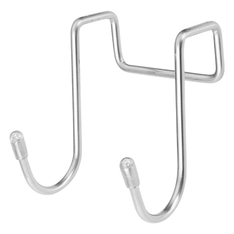 304 de acero inoxidable en forma de S gancho multiusos doble gancho Cuarto de baño Cocina en forma de S gancho de la puerta del gabinete s Gancho de doble cabeza S gancho