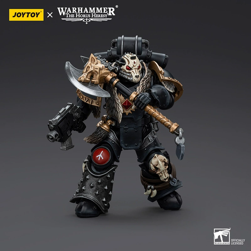 Фигурки (Joytoy) Hamarus хаосные волки 1:18, подвижные суставы, набор коллекционных фигур