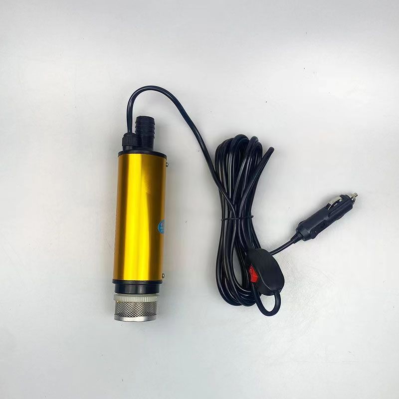 Bomba bombeo eléctrica 12v24v diesel sumergible portátil reabastecimiento