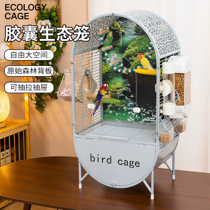 Попугай клетка для птиц из цельного дерева задняя доска Высококачественный попугай-клетка для птиц может быть украшена интерьером