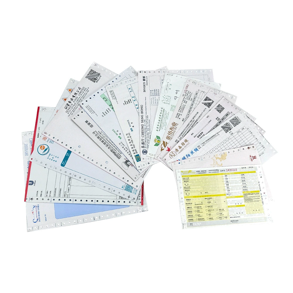 Пин-тип, 2-х частный однокранный водопровод, чек для оплаты счета за воду компании, 24 см x 14 см, двухчастный бумажный чек, напечатанный на бумаге