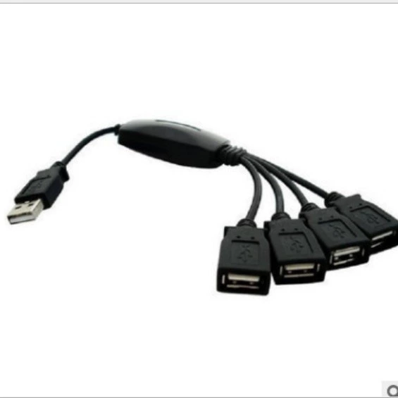 Линейный USB-концентратор Octopus HUB, компьютерный разветвитель с одним на четыре разъема, периферийный концентратор, многоинтерфейсное расширение