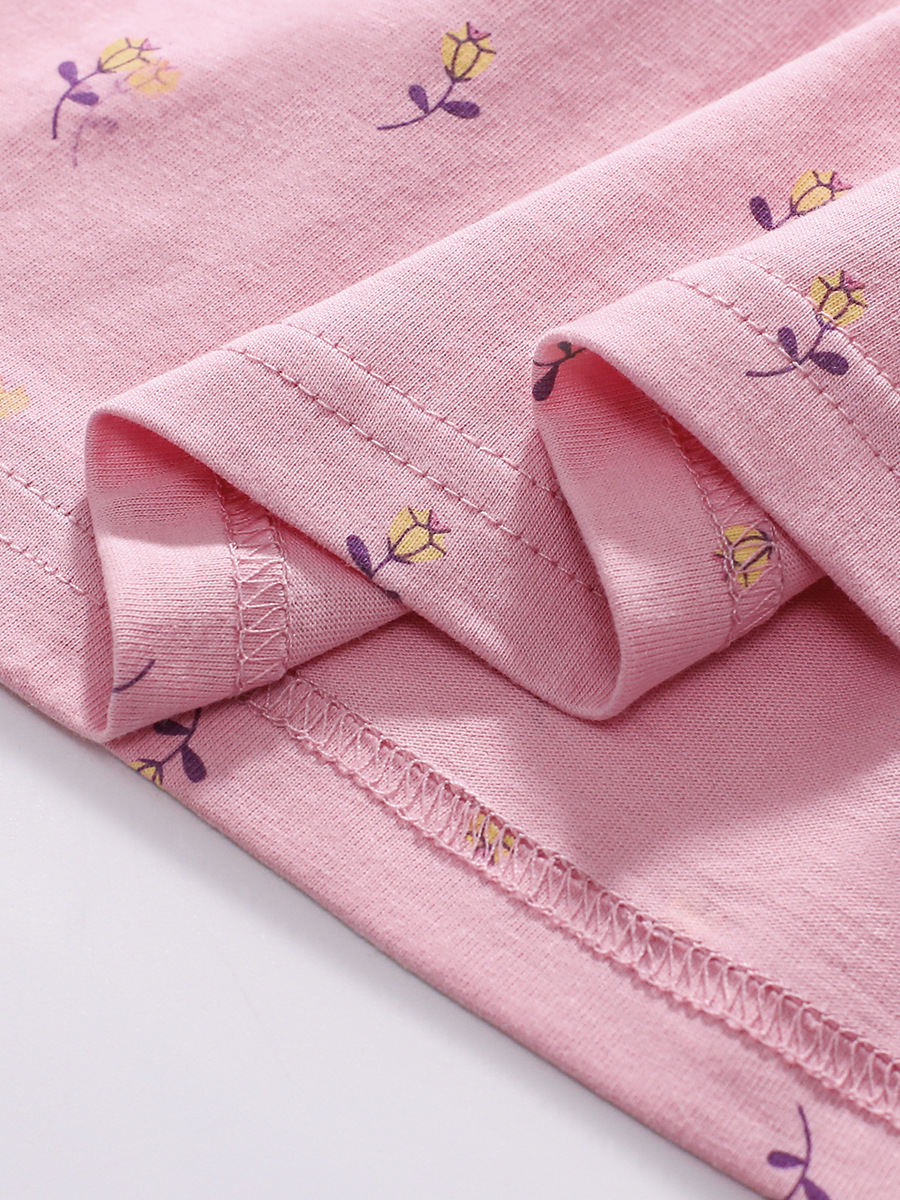 Little maven vestido de niña linda europea y americana verano nuevo estilo falda para niños vestido de algodón de dibujos animados para niños