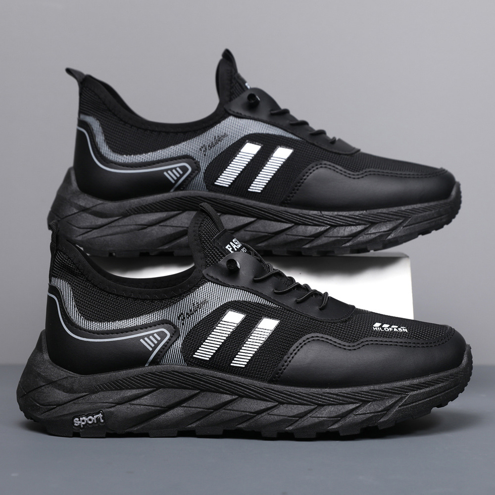 Modas nuevas zapatos de pareja de moda, zapatos deportivos de tendencia, zapatos casuales, zapatos de suela suave, zapatos de vibración transfronterizos