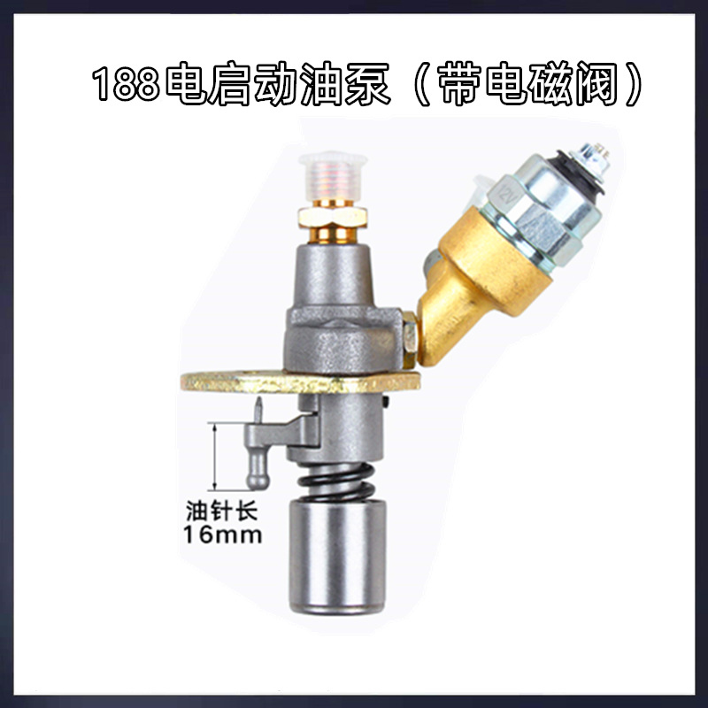 Conjunto de boquilla de bomba de inyección de combustible de accesorios de Sierpe diesel refrigerado por aire 173F178F186FA192F195 inyector de combustible