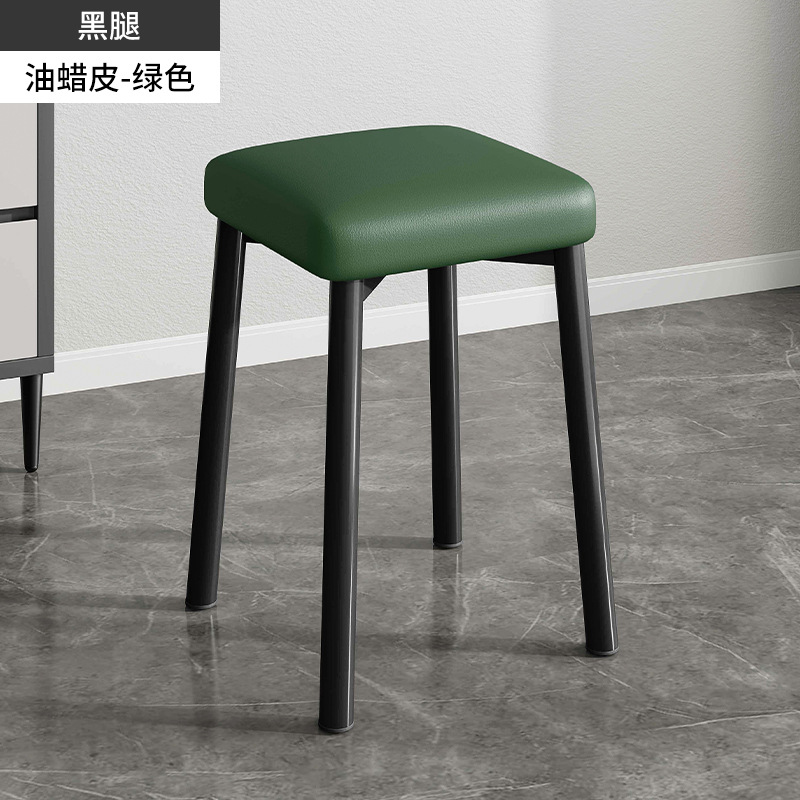 Taburetes sala de estar casera taburetes taburetes de comedor taburetes metálicos taburetes de comedor modernos taburetes de comedor simple taburetes de asiento