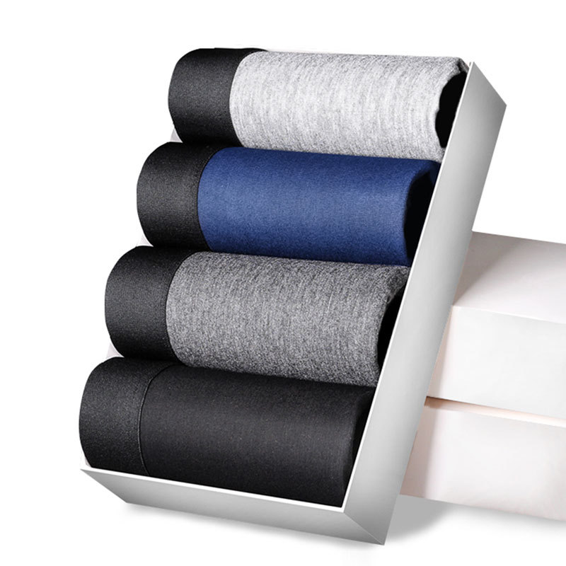 Intimo da uomo, boxer in puro cotone, tinta unita, traspirante_voghion.com